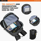SKYSPER Small Hiking Backpack -12L Lightweight Packable Daypack - Image 3