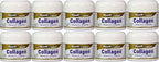Collagen Beauty Cream Made With 100% Pure Collagen Promotes Tight Skin Enhances Skin Firmness 2 Oz. Jar Pack Of 10