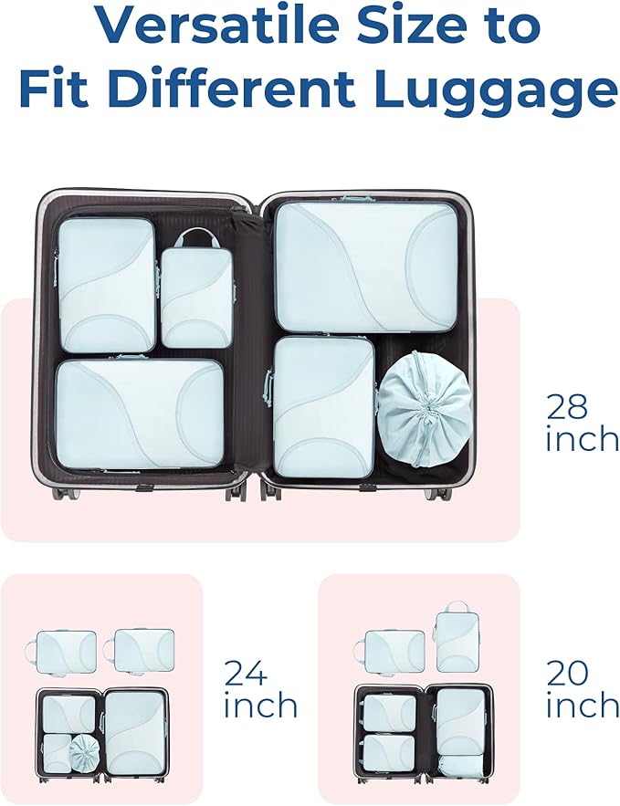 BAGSMART Compression Packing Cubes - Image 3