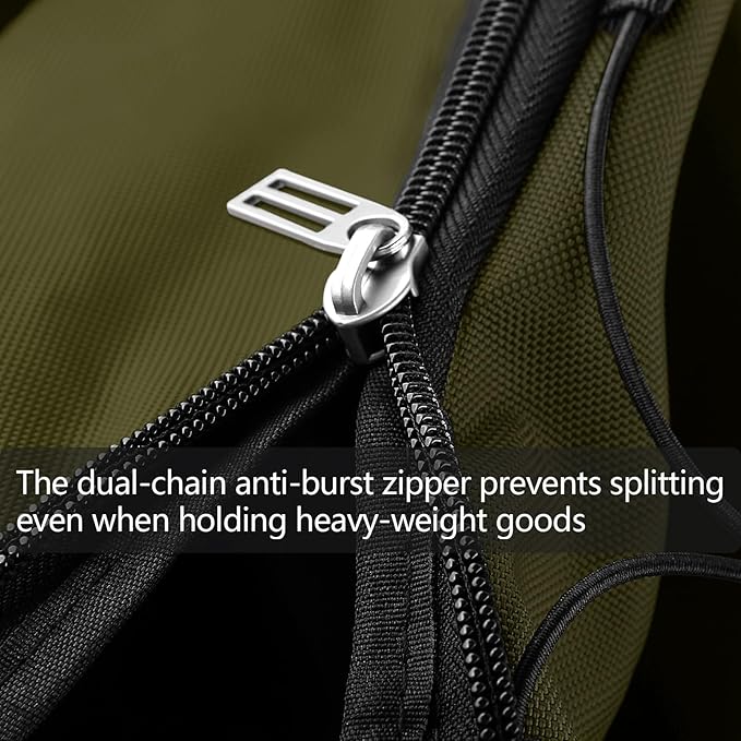 110L/140L Expandable Soft-Sided Foldable Duffle Bag - Image 2