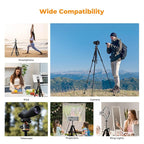 K&F Concept 75 inch/190cm Camera Tripod, Lightweight Travel Outdoor DSLR Tripods - Image 7