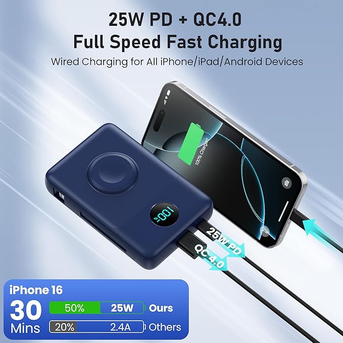 Magnetic Portable Charger for iPhone - Image 4