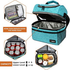 OPUX Lunch Box For Men Women, Insulated Large Lunch Bag Adult Work, Double - Image 7