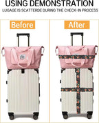 Luggage Straps for Suitcases, Adjustable Travel Belt, Durable Wide Luggage Strap - Image 4