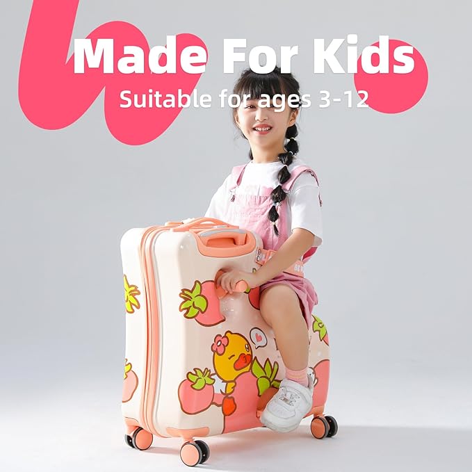 Kids' Lightweight Ride on Luggage - Image 5