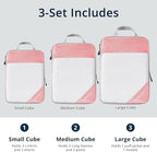 Compression Packing Cubes 3 Set, Compressible Space-Saving Packing Cubes - Image 3