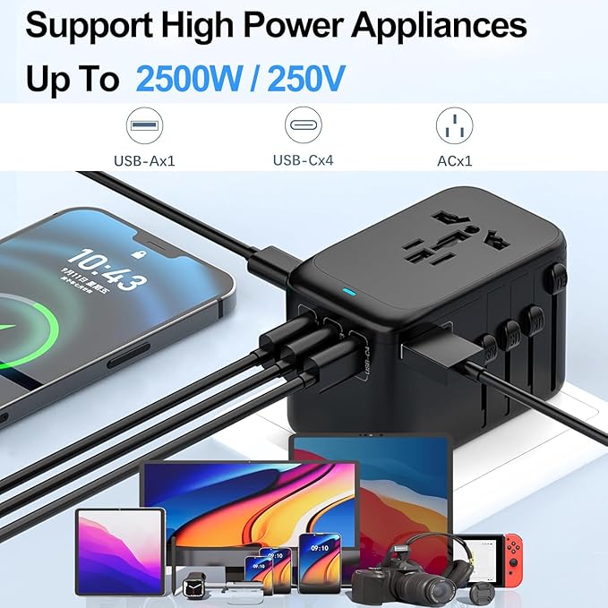 JMFONE Universal Travel Adapter - Image 5
