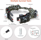 20 in 1 Survival Paracord Bracelet Adjustable Gear Kit - Image 2