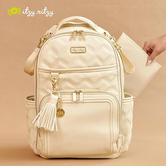 Itzy Ritzy Diaper Bag Backpack – Large Capacity Boss Plus Baby Backpack Diaper - Image 9