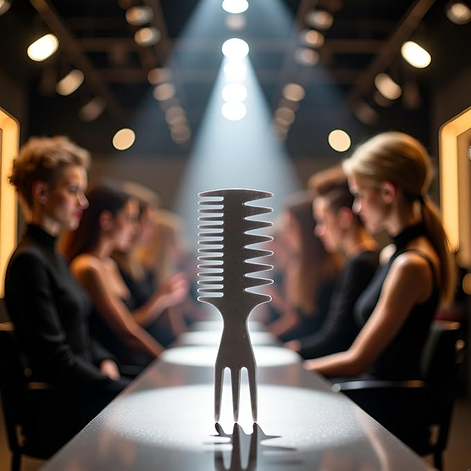 Styling Comb Slicked-back Combs 3 in 1 Fish Tail Bone Shape Hair Wide Tooth Comb Texture Combs for Salon Hair Combs Styling Tools and Appliances