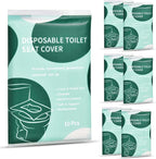 60 Pcs Disposable Flushable Paper Toilet Seat Covers Travel Supplies Essentials by KISEER