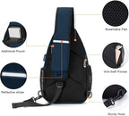 MOSISO Sling Backpack Bag, Crossbody Shoulder Bag Travel Hiking Daypack Chest - Image 4