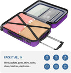 KYME Carry On Luggage 22x14x9 Airline Approved - Image 8