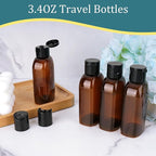 Cosywell Travel Shampoo Bottles 4pcs 3.4oz TSA Approved Travel Size Bottles - Image 3