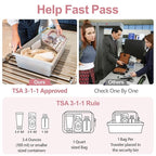 PACKISM Clear Makeup Bag - Image 3