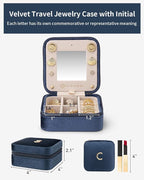 Vlando Travel Essentials for Women Jewelry Box, Travel Accessories for Teen - Image 4