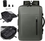 Vacuum-sealed travel computer backpack, Water-Resistant, - Image 9