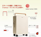 TUPLUS 24” Checked Hardside Luggage Lightweight ABS Travel Suitcase - Image 2