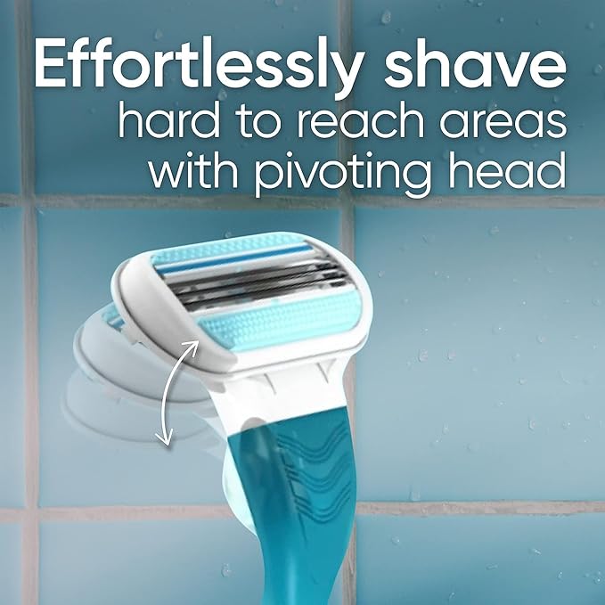 Gillette Venus Smooth Women's Razor Handle + 6 Refills - Image 6