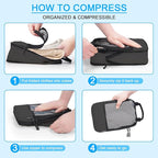 4 PCS Set Compression Packing Cubes - Image 3