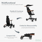 Evolur Cruise Rider Stroller - Image 6