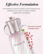 Sooryehan Ultimate Pomegranate Ampoule gift Set (55 ml/1.86 fl oz) - Skin Elasticity, Reduced Wrinkles & Skin Tone Improvement by LG Beauty. Collagen, Elastin, Vitamin C, Propolis,