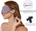 Sleeping Mask 2 Pack, Cool Double-Sided Use of Sleep Mask, Super Soft Blindfold - Image 4