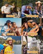 Outdoor Sun Hats with Stowable Neck Flap - Image 6