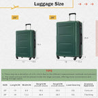 Merax Luggage Set 2 Piece Suitcase Sets - Image 4