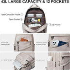 43L Backpack for Women Men - Image 4
