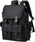 Black backpack for men, 16 inch laptop backpack by ColinsKeirs