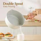SENSARTE White Ceramic Nonstick Saucepan - Image 2