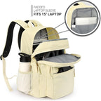 ZORFIN 26L Backpack for College, and Travel: Water Resistant Bookbag - Image 4