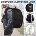 18.4 inch Travel Backpack Men Women, 55-60L Extra Large Laptop Backpack RFID - Image 5