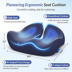ZIKEE Pioneering Seat Cushion for Pressure Relief, Ergonomic Office Chair - Image 2