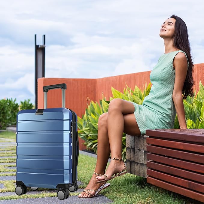 KROSER Hardside Expandable Carry On Luggage - Image 6