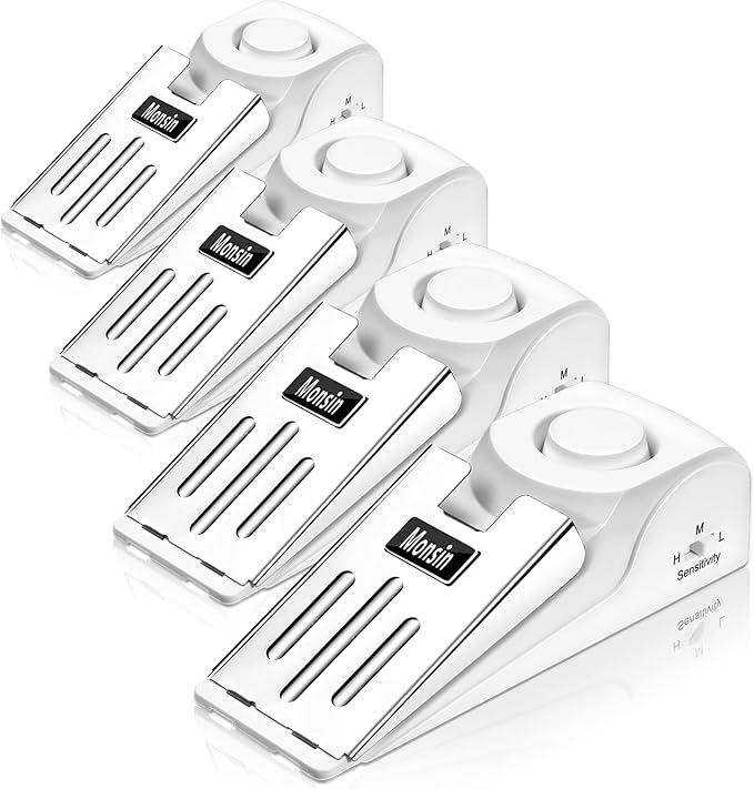 Door Stop Alarm, Door Stopper by Monsin