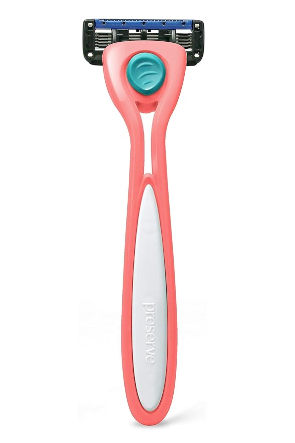 Preserve Shave 5 Five Blade Refillable Razor, Made from Recycled Materials - Image 2