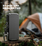Dexnor Solar Charger Power Bank 27, 65W PD3.0 & QC3.0 Fast Charging Powerbank - Image 4
