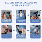 Car Pillow for Kids, Professional Kids Car Pillow for Sleeping Inflatable - Image 5