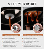 STARESSO Classic Portable Espresso Maker, 2 IN 1 Travel Coffee Maker Compatible - Image 5