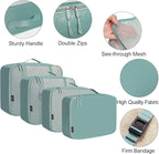 BAGAIL 8 Set Packing Cubes Luggage Packing Organizers - Image 4