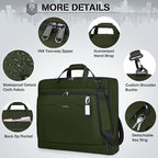 RAINSMORE Garment Bags for Travel Carry On Garment Bag for Hanging Clothes - Image 6