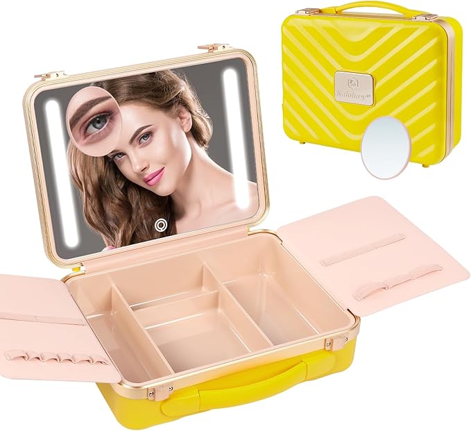 Kalolary Travel Makeup Train Cases by Kalolary