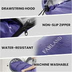 FARLAND Sleeping Bags 30℉ for Adults Teens Kids - Image 6