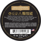 Kama Sutra Ignite Massage Candle Vanilla Sandalwood, 6 Ounce