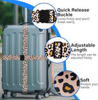 2 Pack Luggage Straps for Suitcases, Adjustable Travel Belt - Image 4