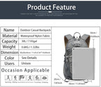 Hiking Backpack 30L Foldable Travel Daypack - Image 2