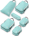 Compression Packing Cubes Set for Travel by TRIPPEDTravelGear