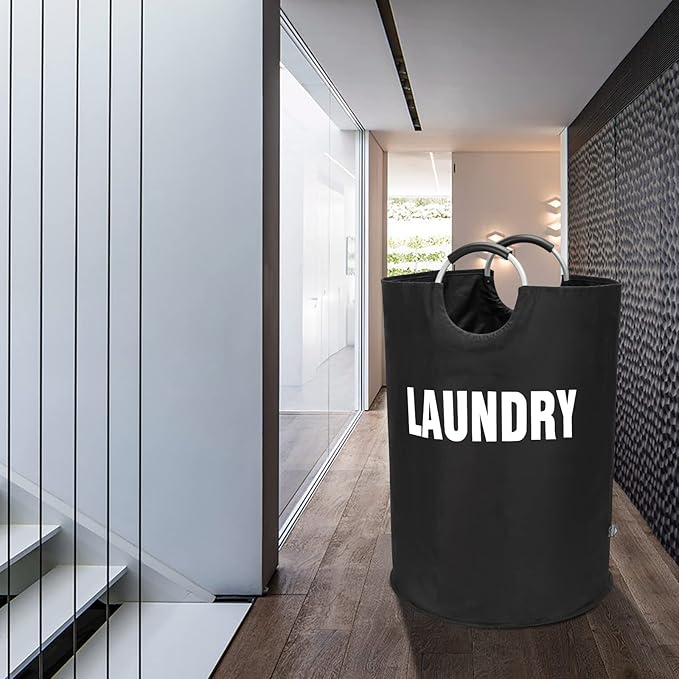 DOKEHOM 160L XX-Large Laundry Basket, Collapsible Laundry Bag, Foldable Laundry - Image 8